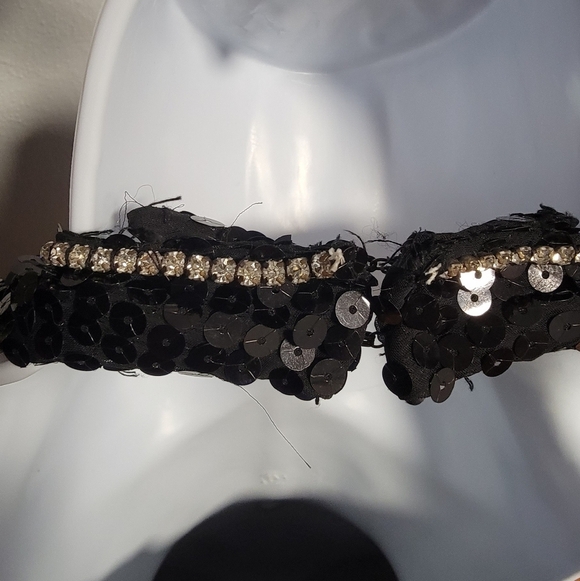 VTG Designer New Years Eve Backless Alyce Designs Paris Halter Dance Party Fairy - Picture 6 of 12